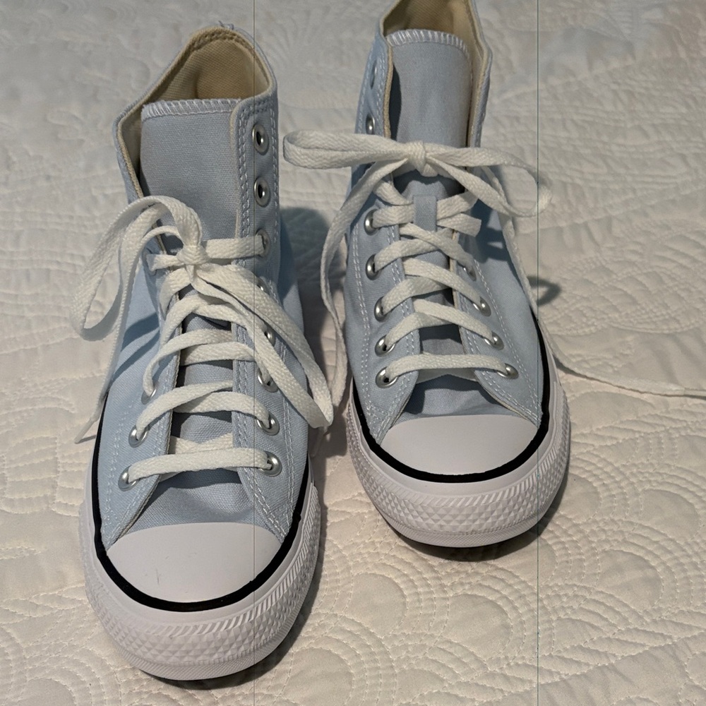 Converse Chuck Taylor Blue Supermoon Hightop Tennis Shoes Women’s Sz 10